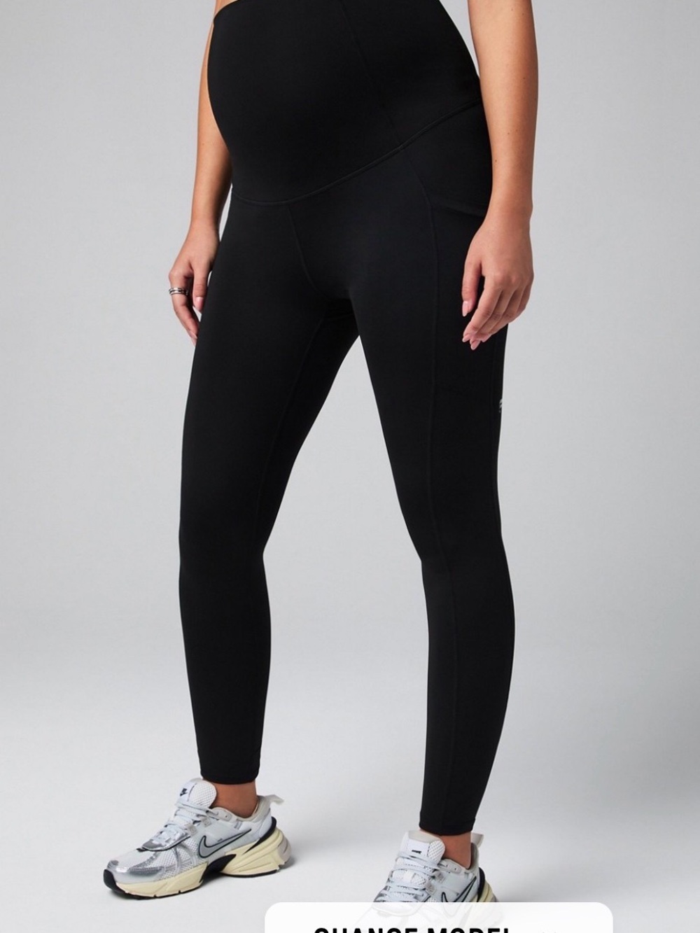 Fabletics Olive Maternity High-Waist Leggings